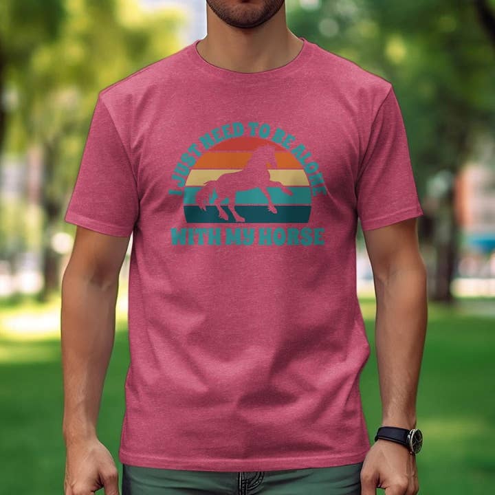 Funny Horse T-Shirt Horse Lover TShirt Horse for wholesale by Peaches Mommy