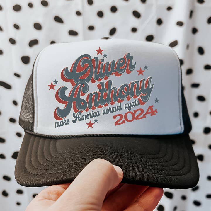 Chapéu de Caminhoneiro Anthony 2024 por atacado de ZZ Threadz