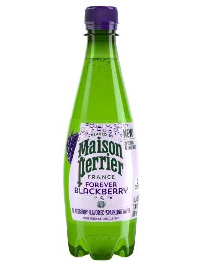 Maison Perrier Sparkling Water: Blackberry 24 Count for wholesale by Mr. YuYu's Chililicious Candy