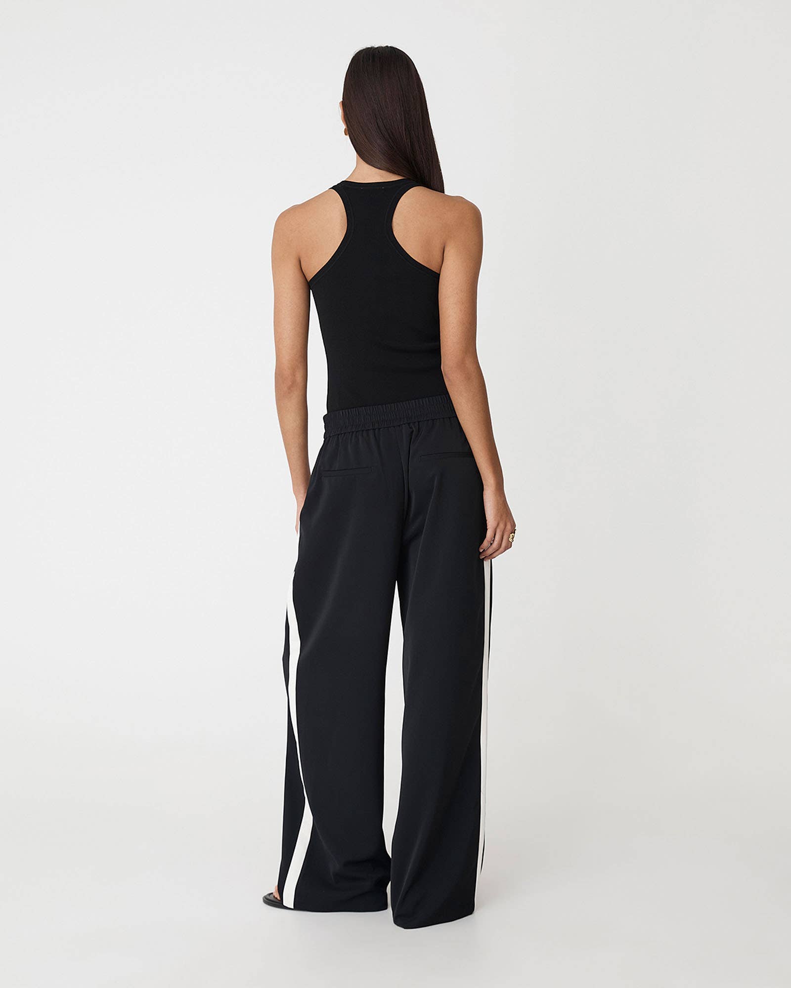 Black Ivory Forcast Women's Alla Contrast Elastic Pants for wholesale on Faire4