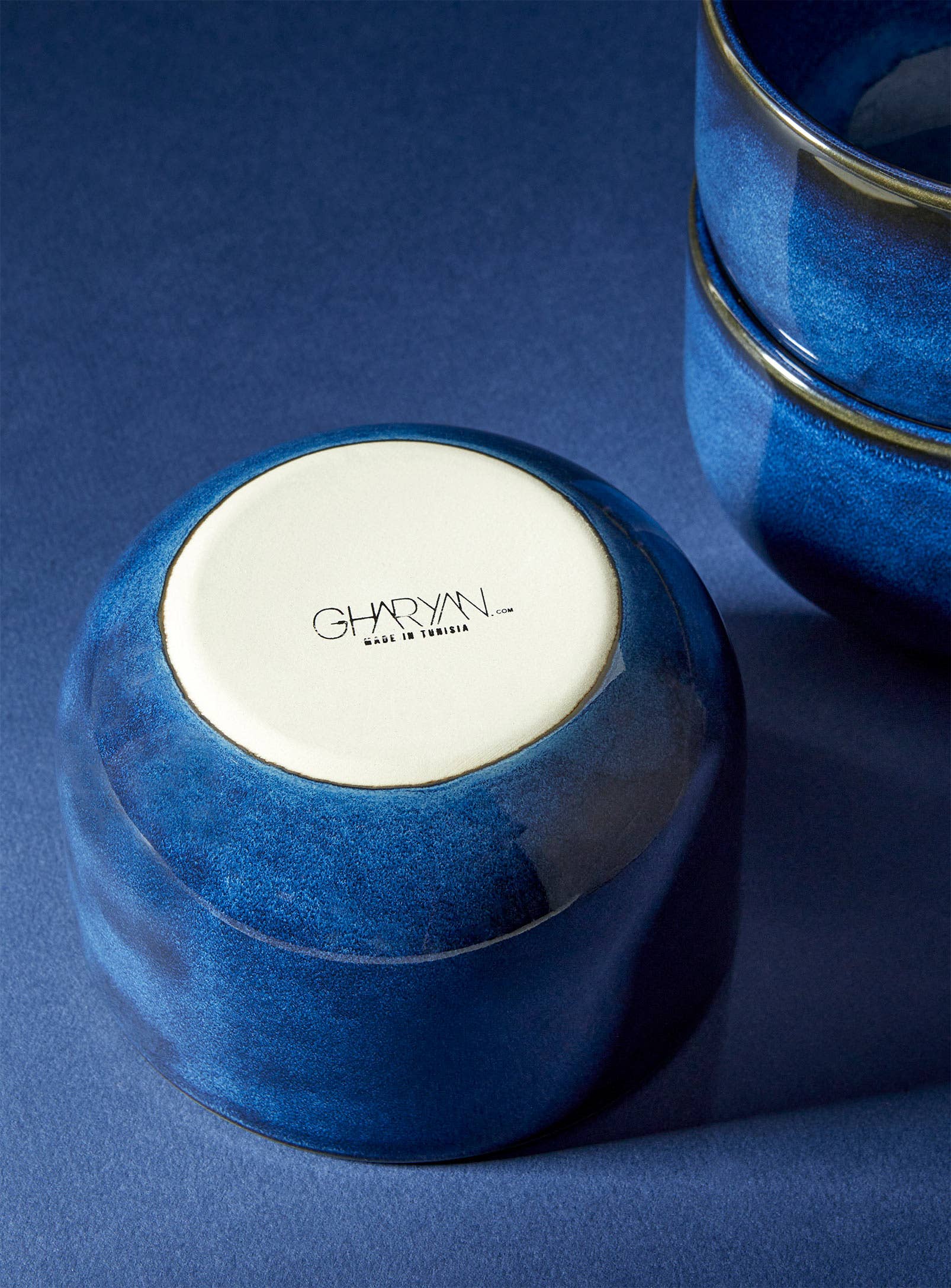 GHARYAN Stoneware & Olive Wood Tableware | Canada - Vente Bol - Bol à dîner en grès fait main | Youlha 25 oz6