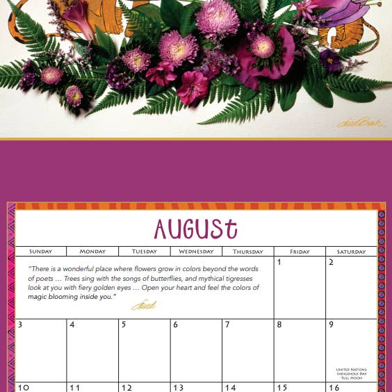Laurel Burch Studios - Wholesale Calendar - 2025 Laurel Burch Wall Calendar2