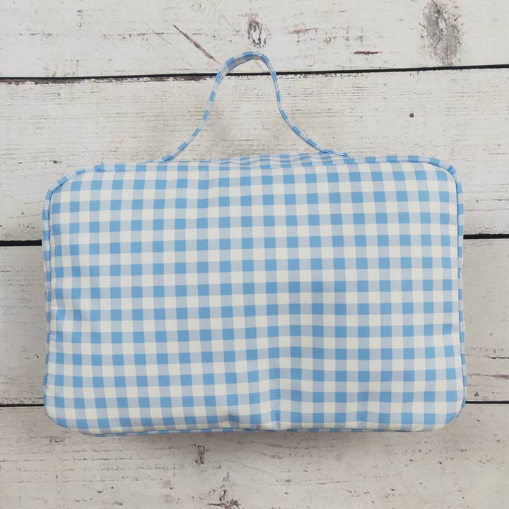 sassy kids palace - Wholesale Lunch Bag/Box - Kids - Light Blue Plaid Ruffle Baby Girls Lunch Boxes Bag