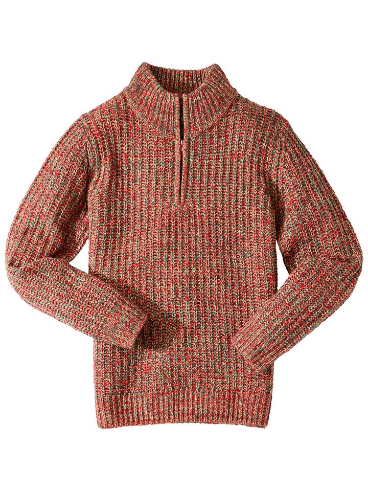 Red Green Reel Funnel Knit for wholesale on Faire1