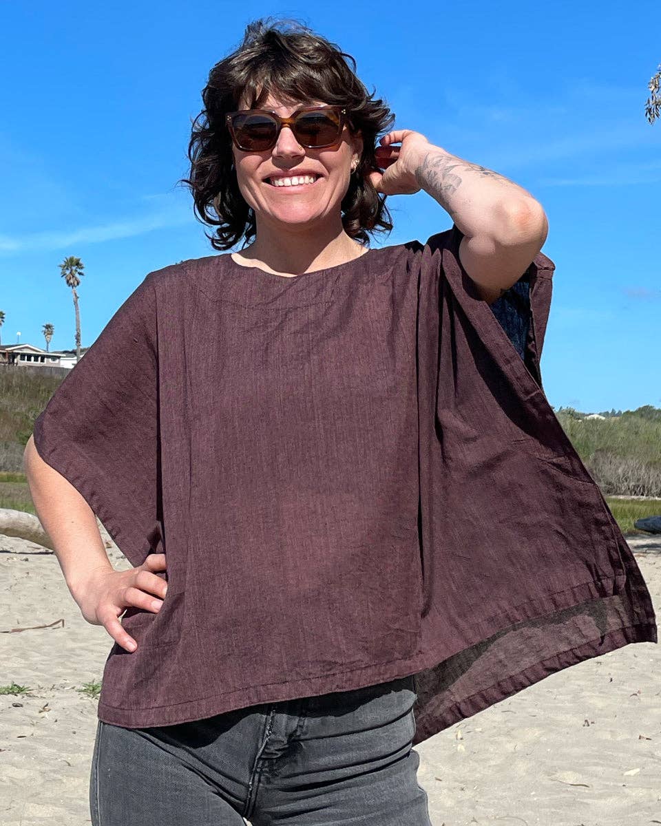 Zig Zag Asian Collection - Wholesale Blouse - Women's - Solid Cotton Box Top15