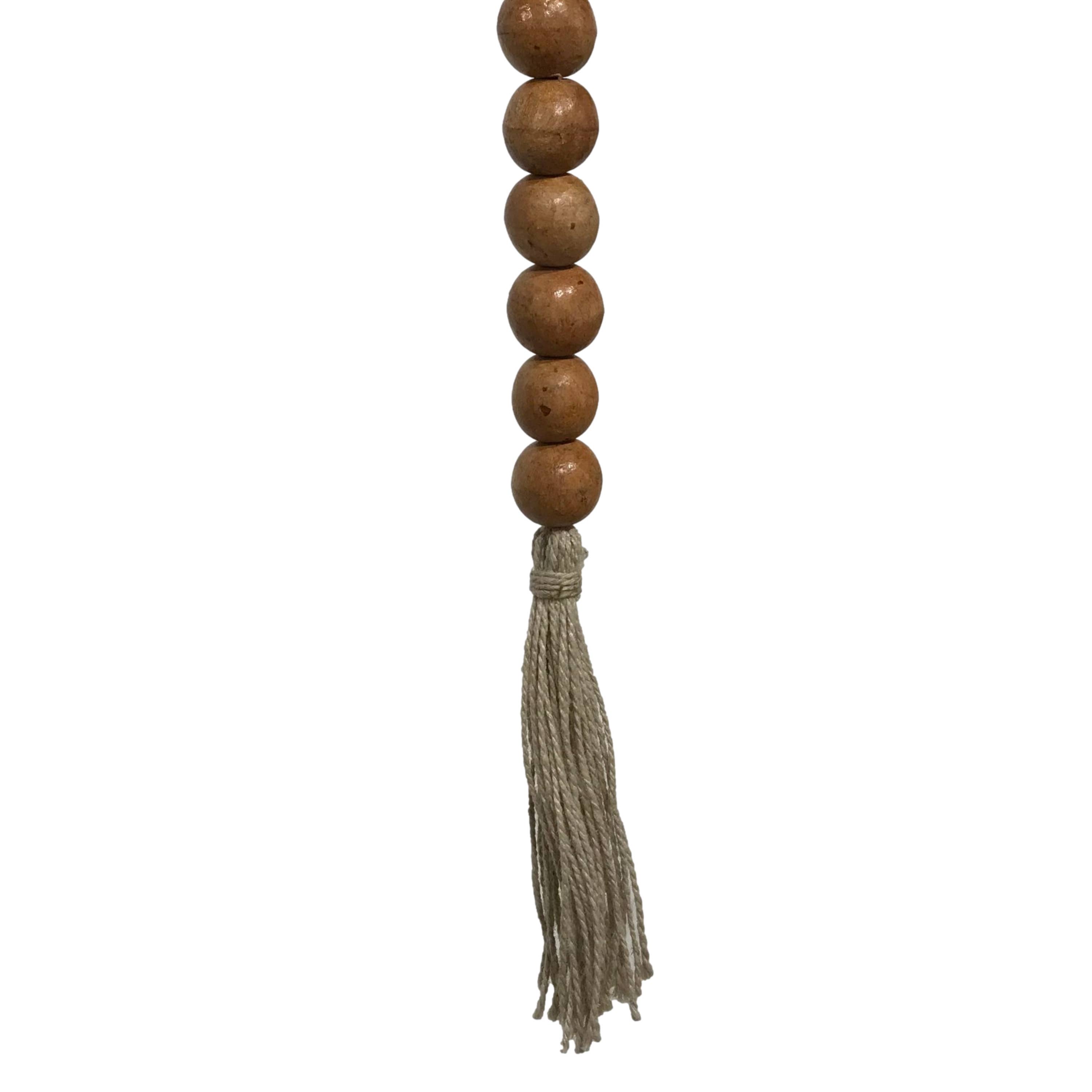 Wilco Home - Wholesale Slingers - 90" WD BOHO Bead Garland voor Kerstmis, herfst en elke dag43