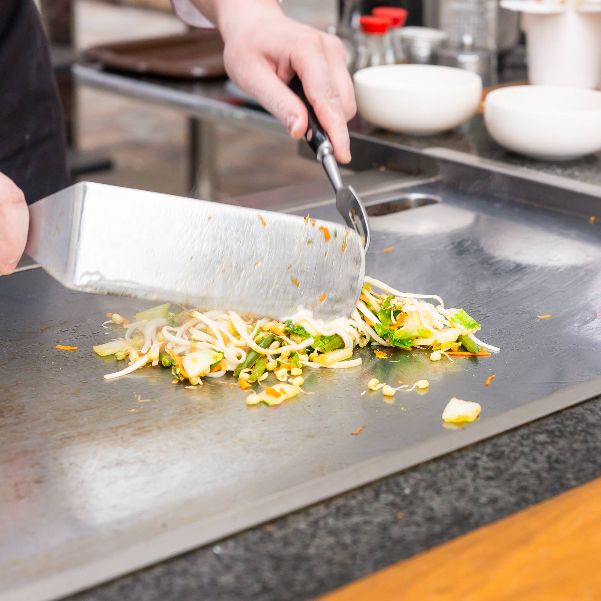 Fox Run Brands – Espátula por atacado – Espátula para chapa Fox Run em aço inoxidável, 37,5 cm x 7,5 cm x 8,5 cm2