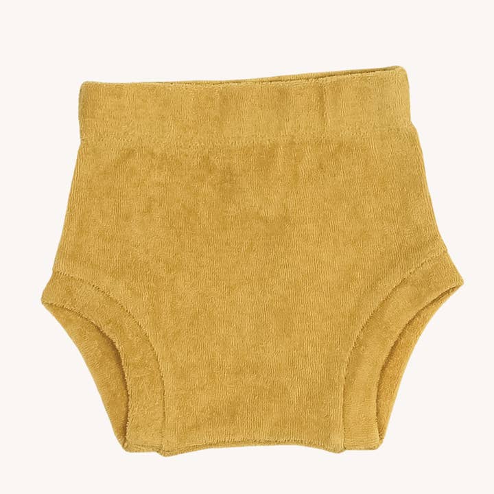 Bloomers básicos - rizo mostaza para venta al por mayor de Charming Mary