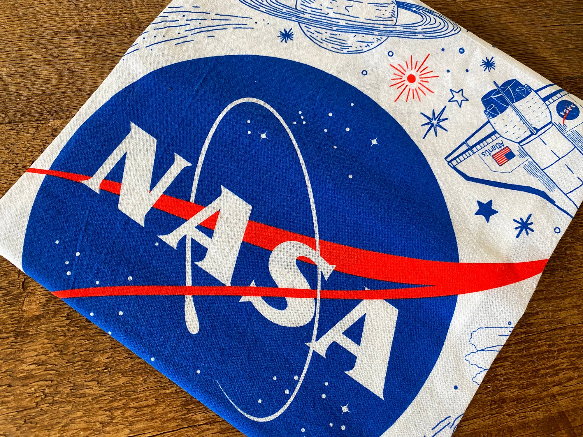 Noteworthy Paper & Press - Wholesale Tea Towel - NASA Tea Towel4