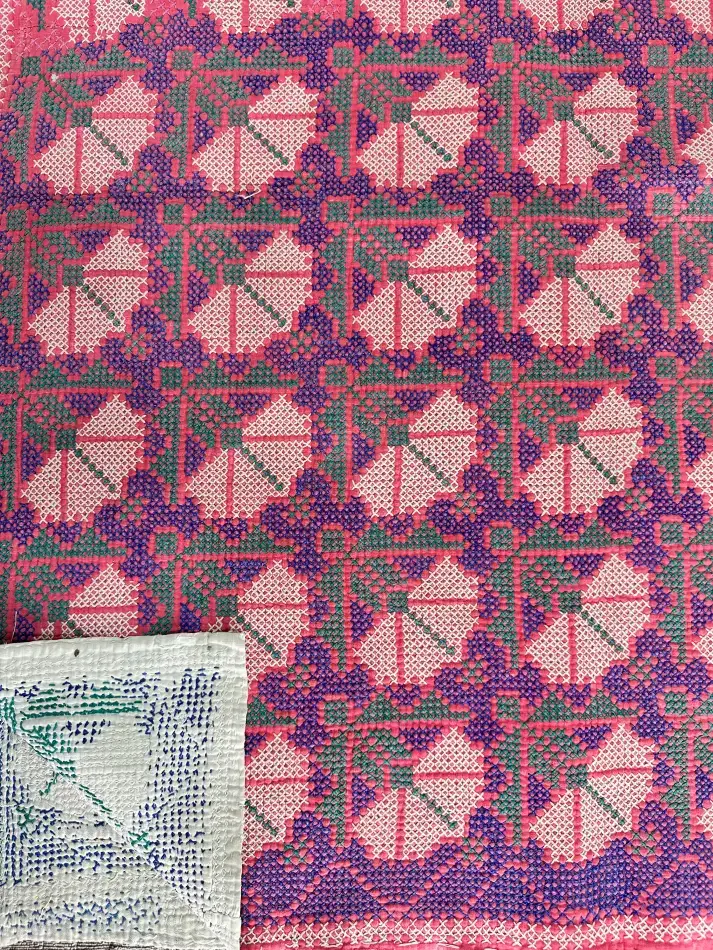 The Eastern Loom - Wholesale Throw Blanket - Hand Embroidery Vintage Throw Sofa Cover Bedspread Blanket3