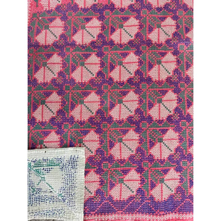 The Eastern Loom - Wholesale Throw Blanket - Hand Embroidery Vintage Throw Sofa Cover Bedspread Blanket3