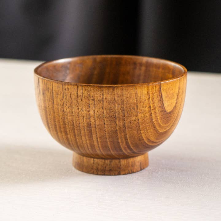 Urban Tokyo – Tigela por atacado – Taça de Arroz ou Sopa de Madeira 4" D (12/144)1