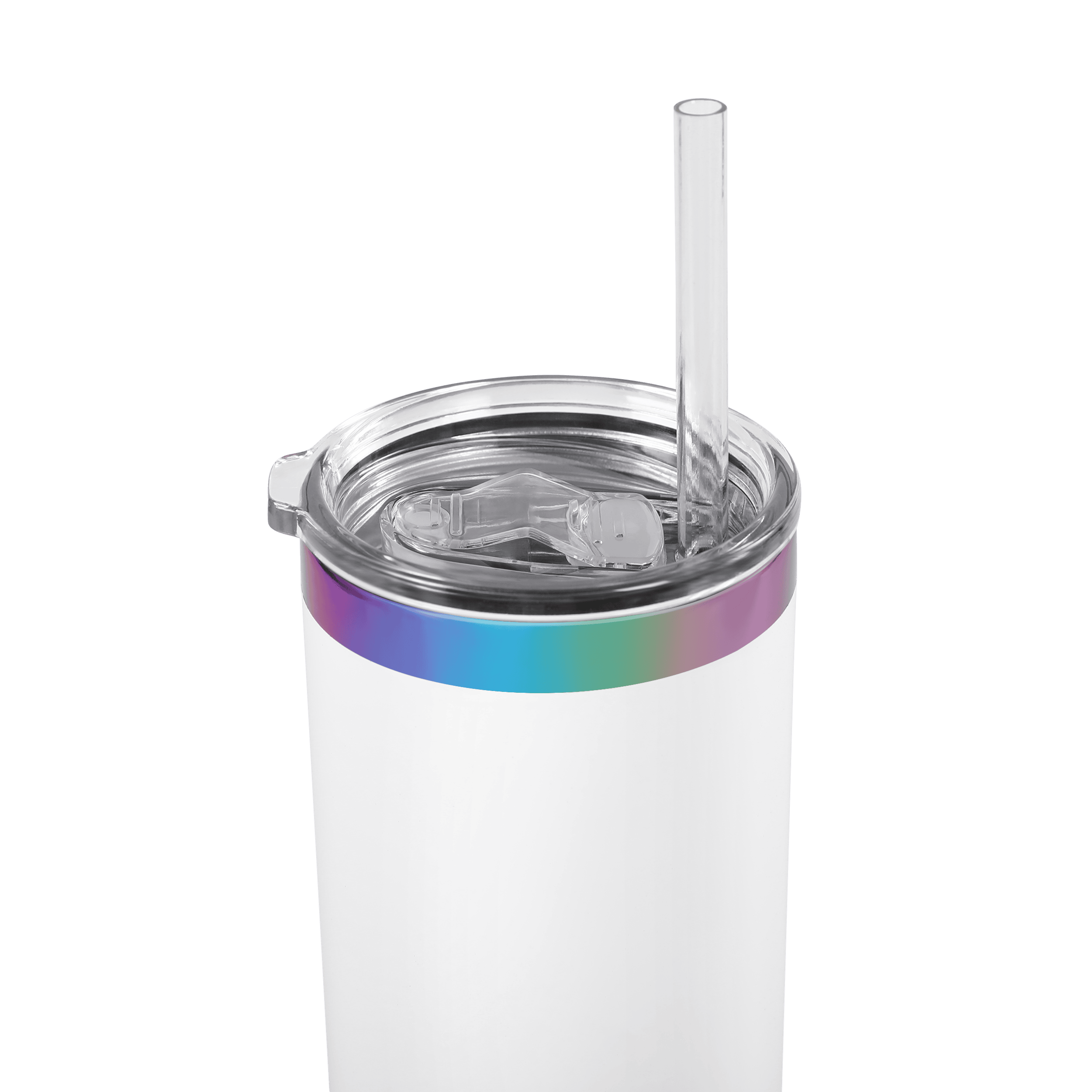 MakerFlo - Wholesale Insulated mug/tumbler - 20oz Skinny Rainbow6