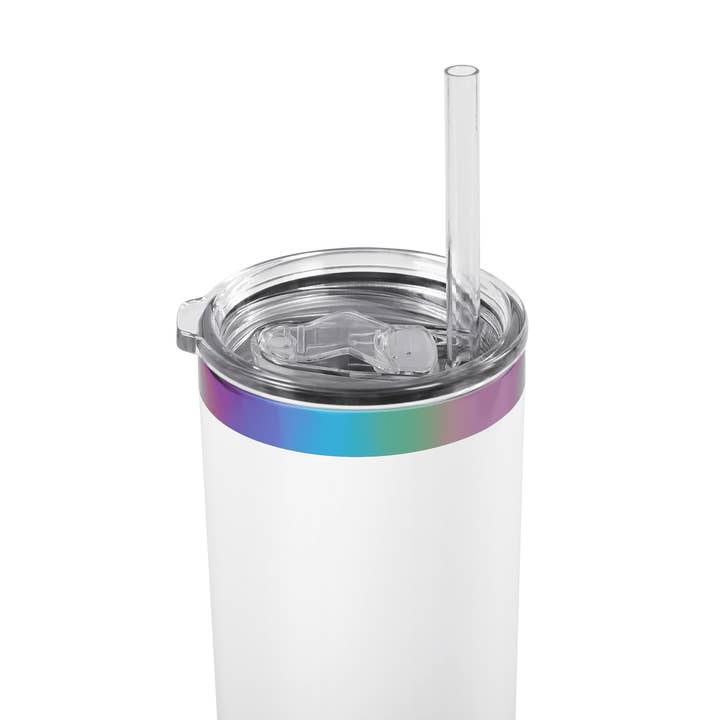 MakerFlo - Wholesale Insulated mug/tumbler - 20oz Skinny Rainbow6