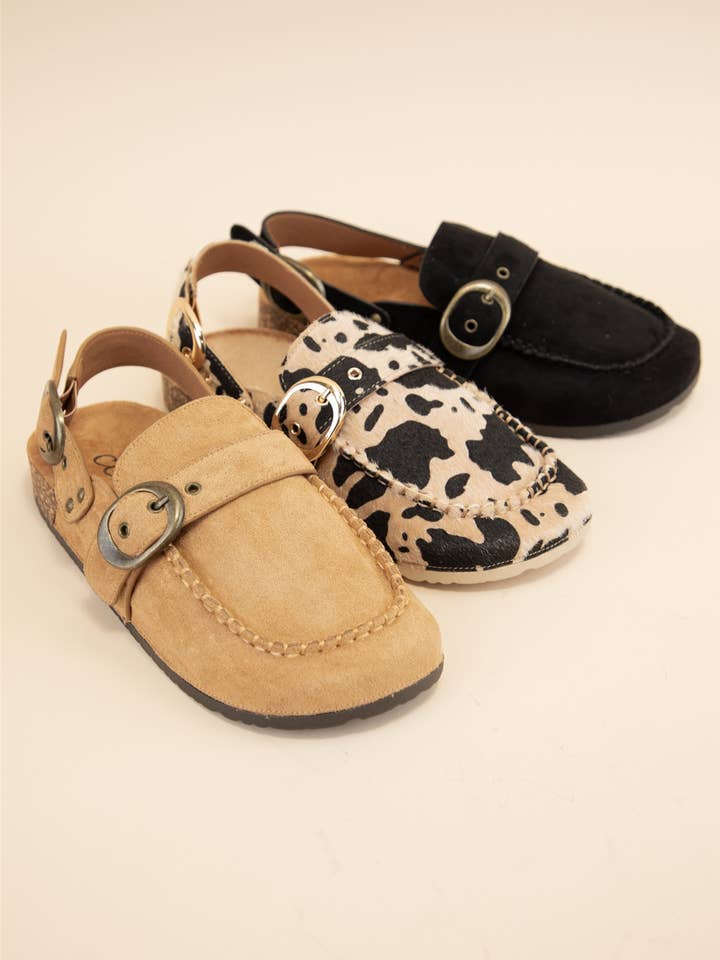 FALL WINTER SLINGBACK STRAP CLOG SANDALS for wholesale by Oliccui