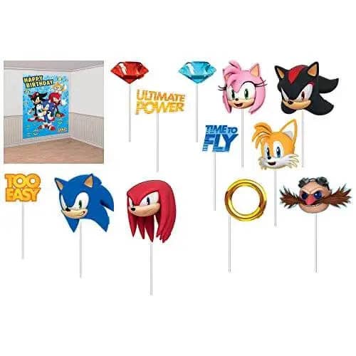 Sonic the Hedgehog - Escenografía de fondo y accesorios para venta al por mayor de Party Expo, LLC