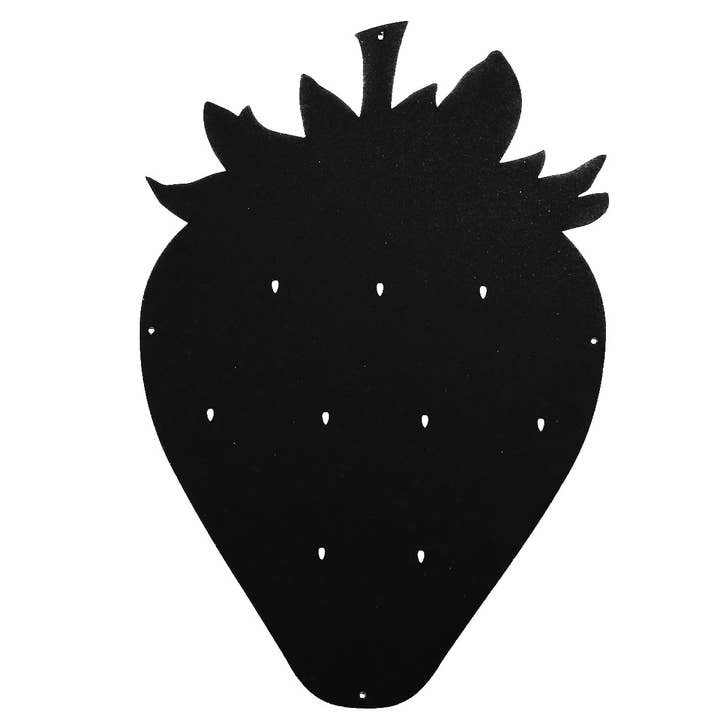 Pizarra magnética en forma de fresa, 56x38 cm, decoración para cocina para venta al por mayor de KalaMitica Magnetic System