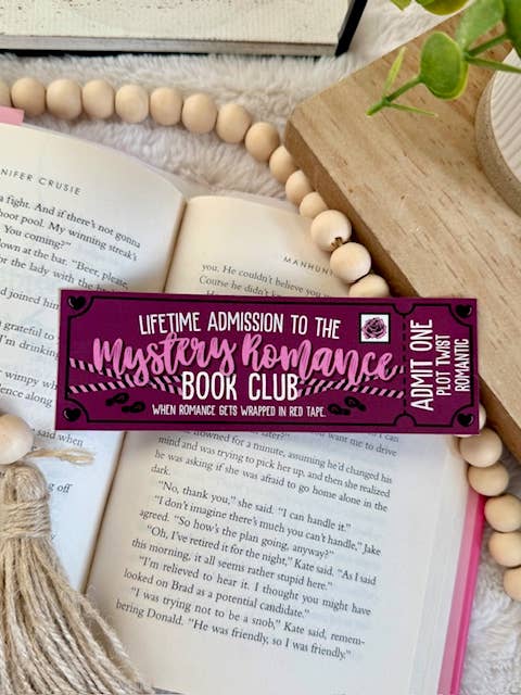 Mystery & Crime-Themed Reading Bookmarks for wholesale by Briar layne