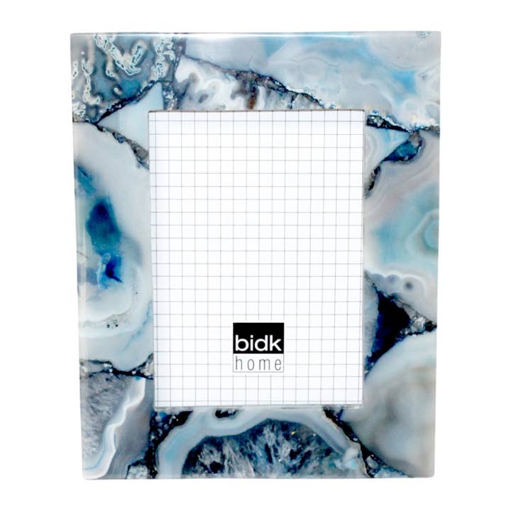 BIDKhome - Wholesale Picture Frame - 5"x7" Blue Agate Photo Frame