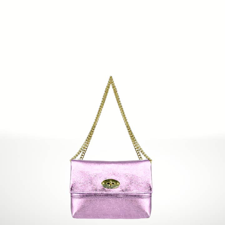 ITALIAN'S LEATHER - Wholesale Clutch Bag - Women's - Daiana Suede Leather Bag 22071323