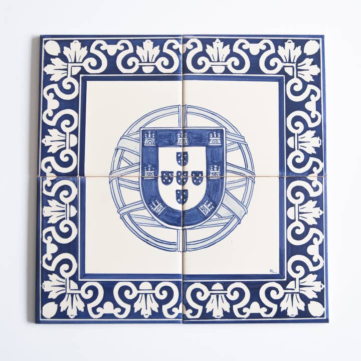 Azulejos peint à la main "Portugal" pour la vente par Casa Sofia