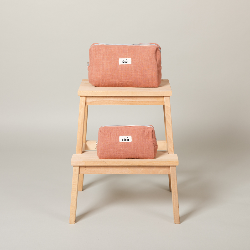 bebel - Vendita all'ingrosso Beauty case - Donna - Mini Pochette Effetto Lino3