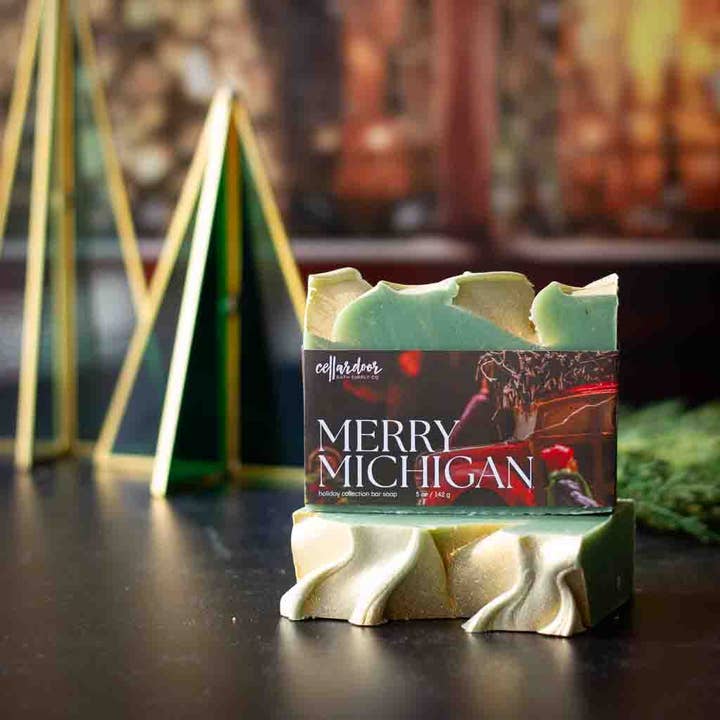 Cellar Door Bath Supply Co. - Wholesale Bar Soap - Merry Michigan Bar Soap