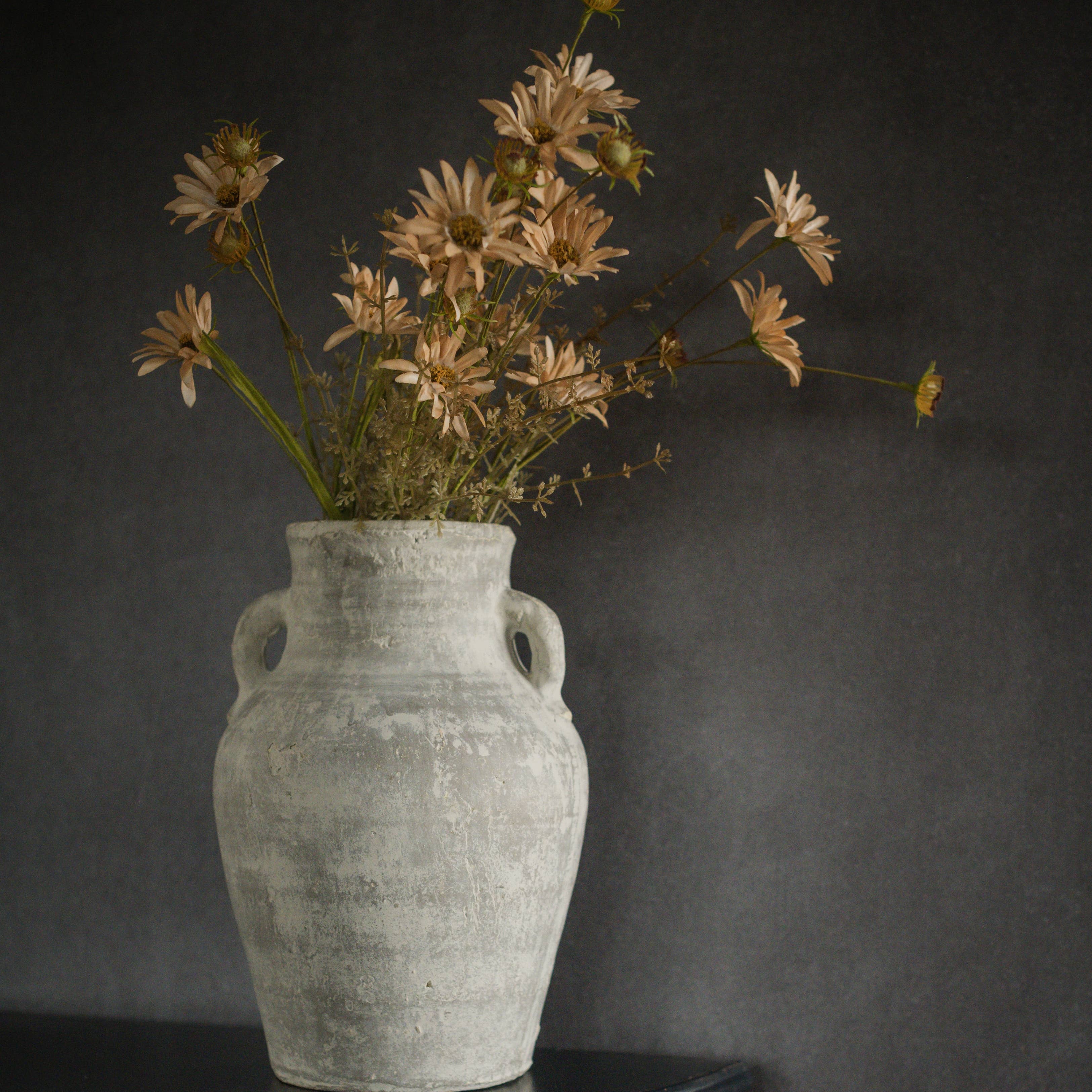 Ragon House – Engroshandel Kunstige blomster – 22,5" ABRIKOS VILDBLOMST SPRAY1