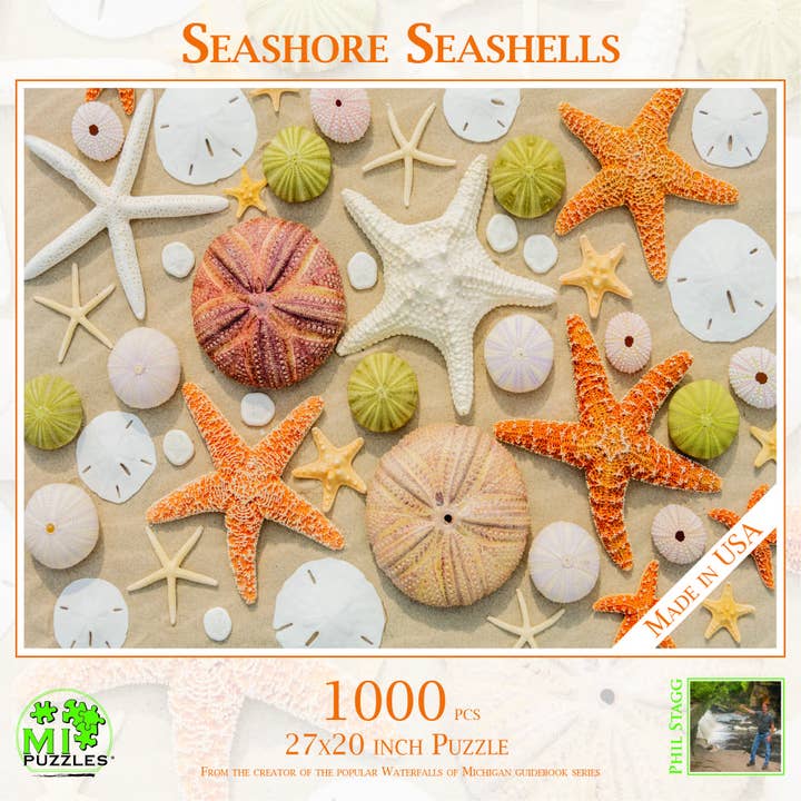 Seashore Seashells - 1000 Piece Puzzle for wholesale by Phil Stagg Photography