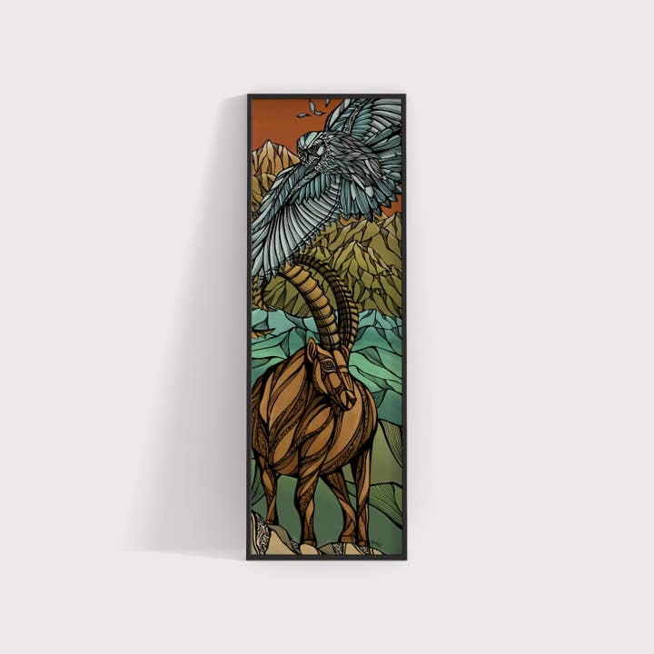 Summit Spirits Art Print for wholesale by Kylee Firlit Creative