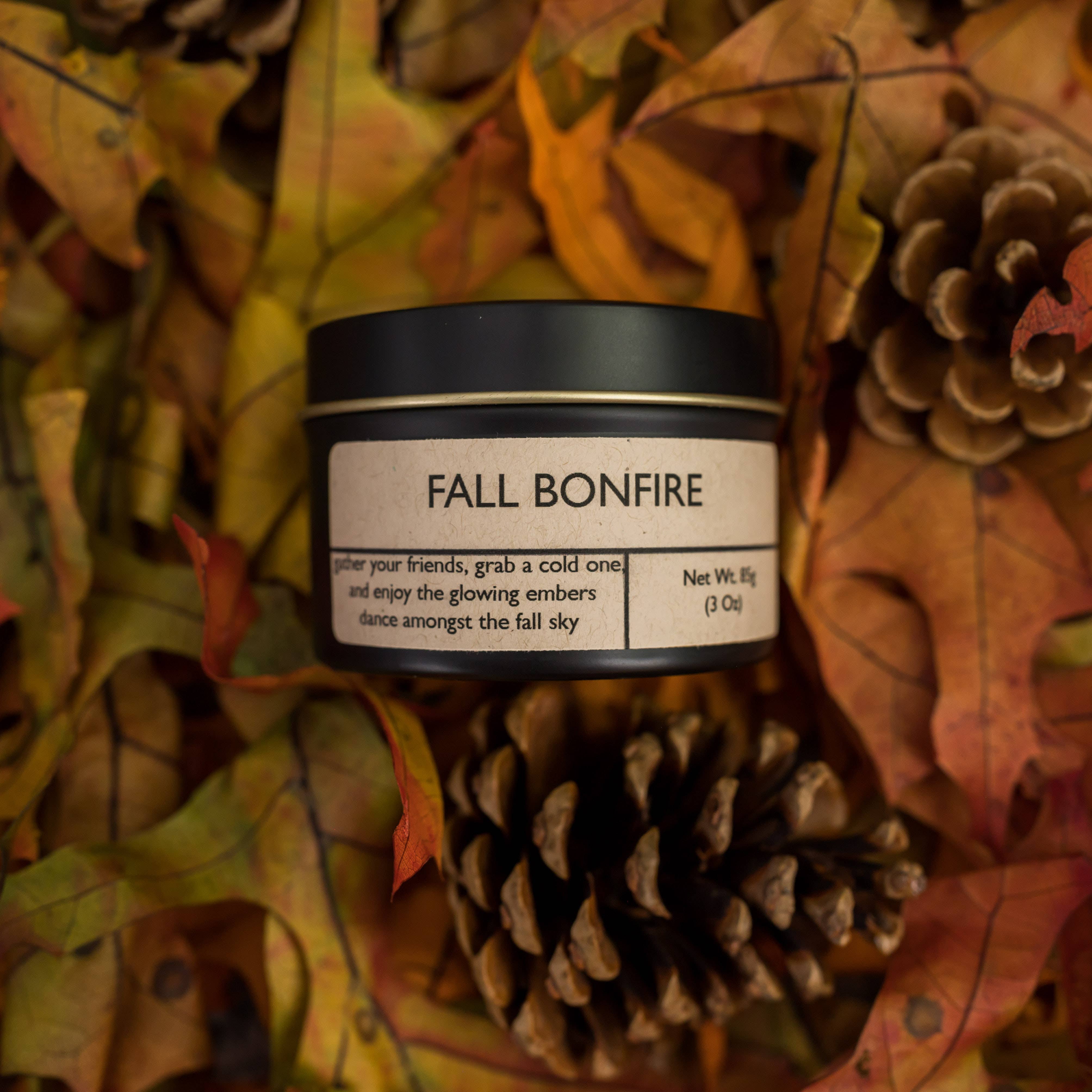 Lumberville Candle Co. - Wholesale Jar/Filled Candle - Fall Bonfire0