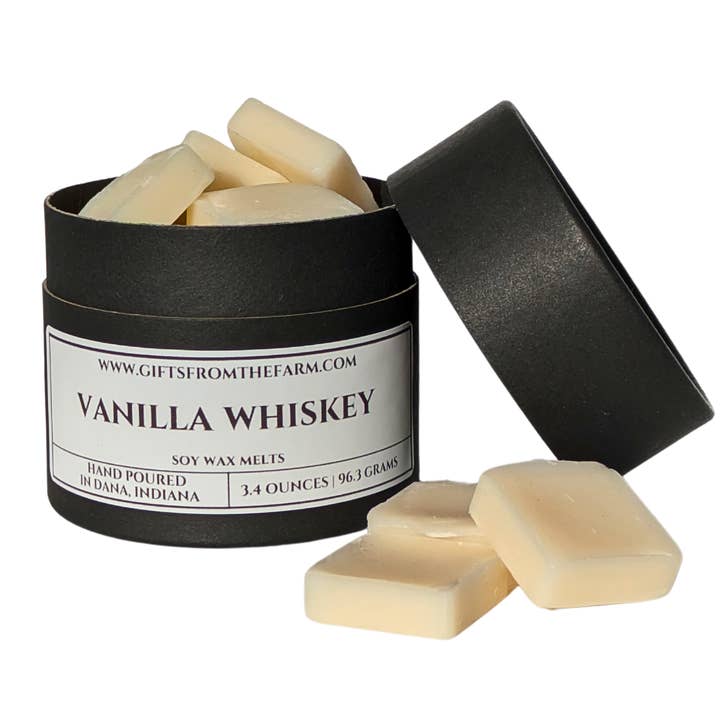 Vanilla Whiskey Wax Melts for wholesale by Gifts From The Farm