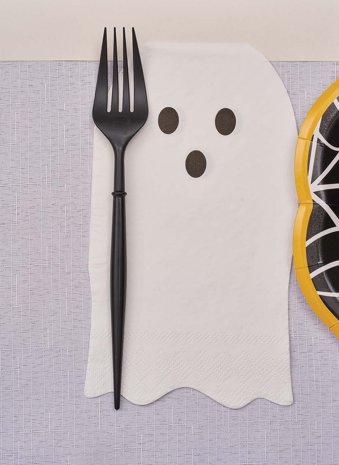 Sophistiplate - Wholesale Assorted cutlery set - All Black Bella Assorted Plastic Cutlery/24pc, Service for 85