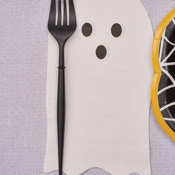 Sophistiplate - Wholesale Assorted cutlery set - All Black Bella Assorted Plastic Cutlery/24pc, Service for 85