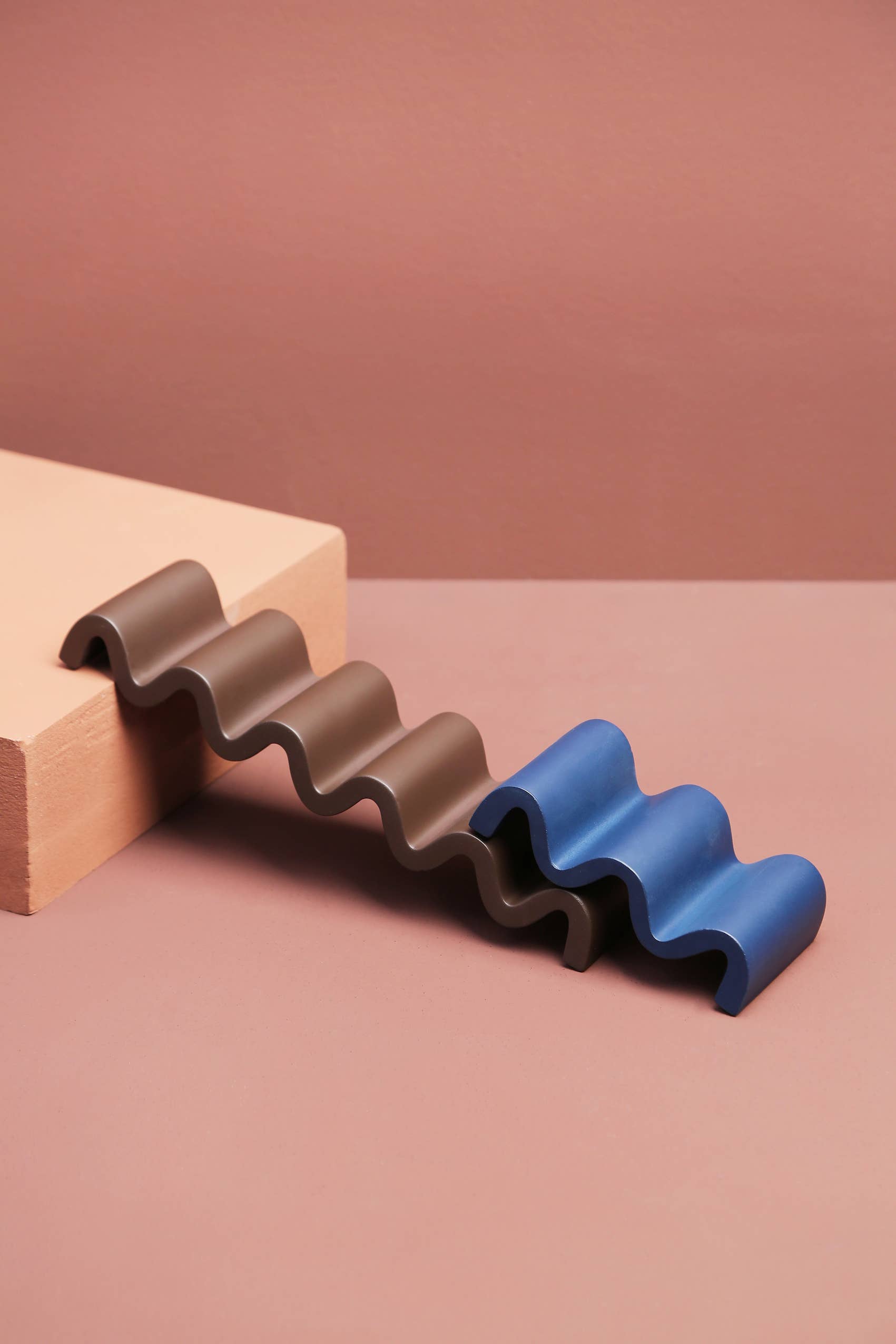 puffysquare - Wholesale Bath Soap Dish - Brown Concrete soap plate, Accessory tray, Birthday Gifts1