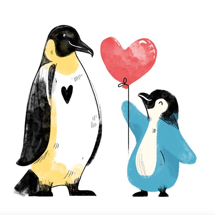 La famille manchots x5 for wholesale by Sioou