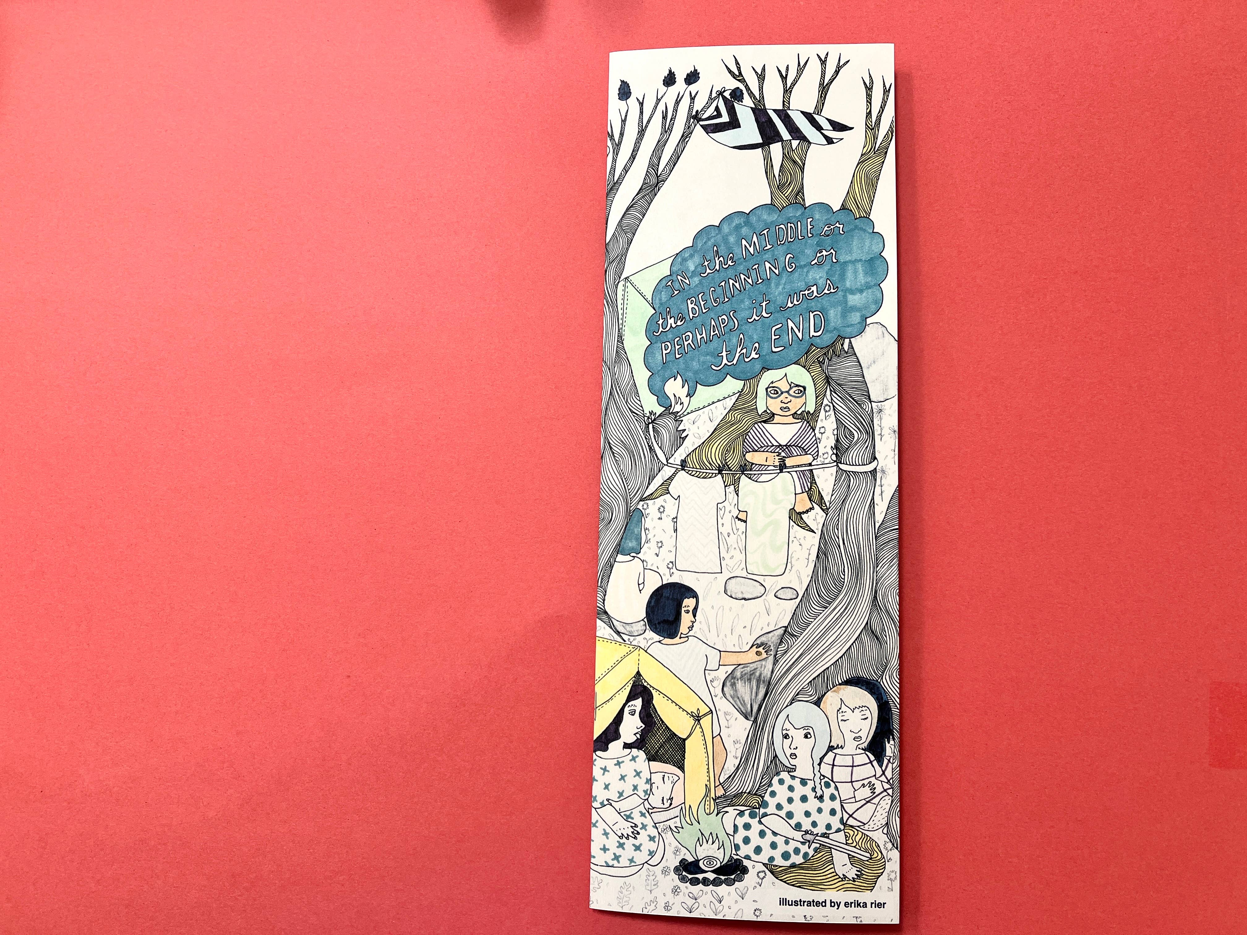 Erika Rier - Wholesale Arts & Entertainment Book - In the Middle - Art Zine1