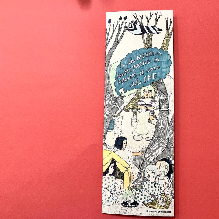 Erika Rier - Wholesale Arts & Entertainment Book - In the Middle - Art Zine1