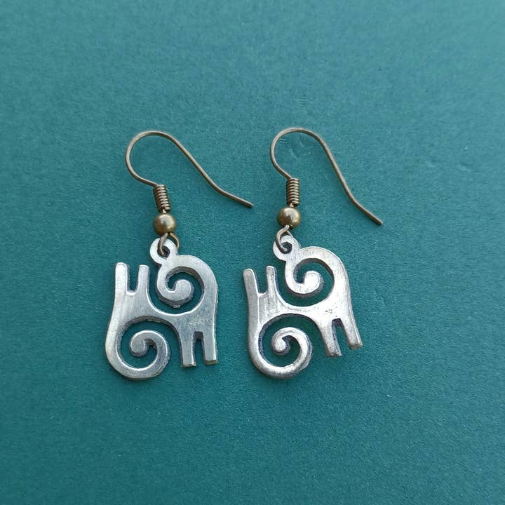Kwatakyeatiko "Bravery" African Adinkra Symbol for wholesale by Marsha Marsha Jewelry