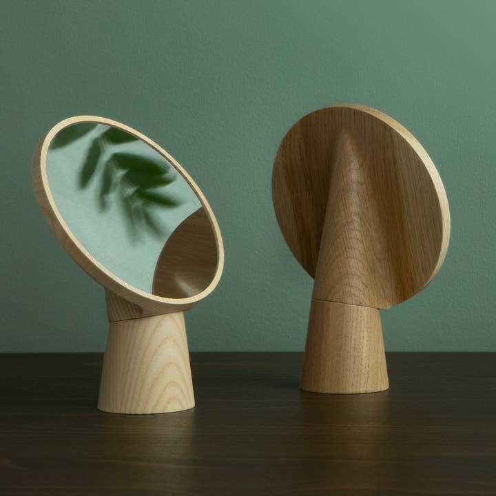 KUVASTIN mirror Ash solid wood for wholesale by WOODEN FINLAND