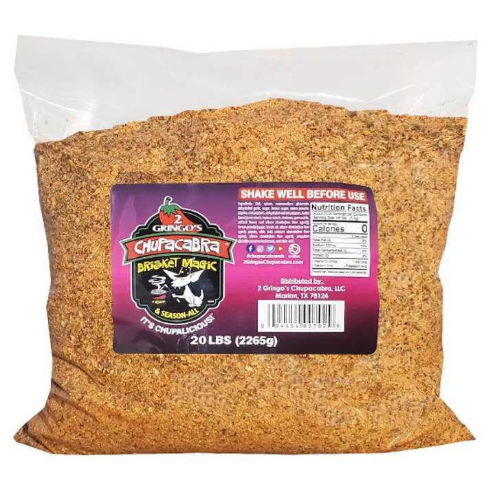 2 Gringos Chupacabra - Wholesale Dried Spice Mix - 5 LB BULK SEASONING