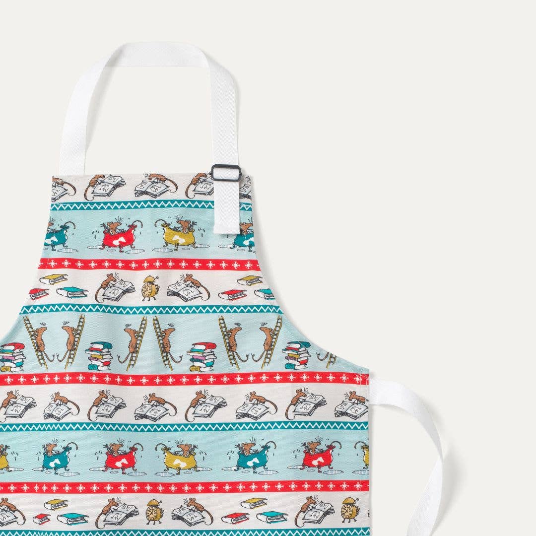 Ducky Zebra: Sustainable Kids' Clothes - Wholesale Apron - Kids - Roald Dahl Mischievous Mice Children’s Apron1