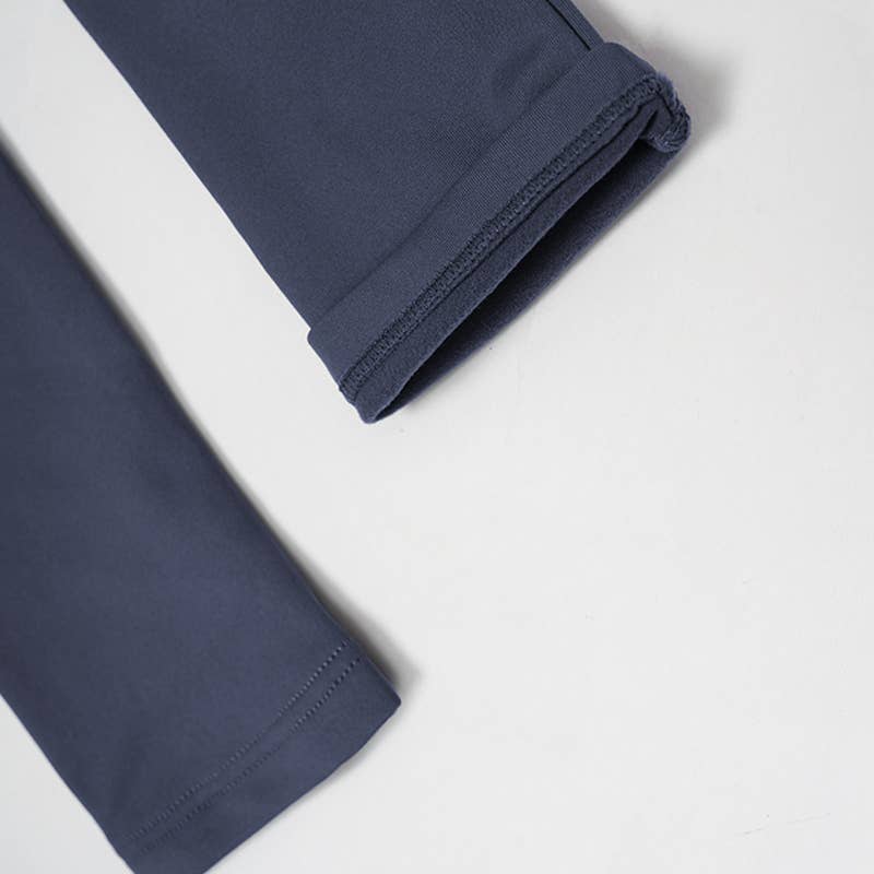 WONDERXFANS – wholesale Unitard – Women′s – Long-sleeved stand-up collar slim-fit sports jumpsuit7