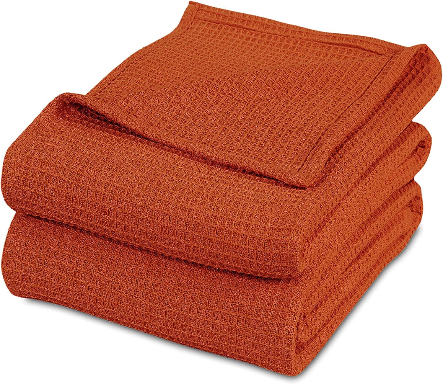 COZY HOMES COLLECTION - Wholesale Bedding Blanket - 100% Natural Cotton Waffle Weave Medium Weight Blanket8