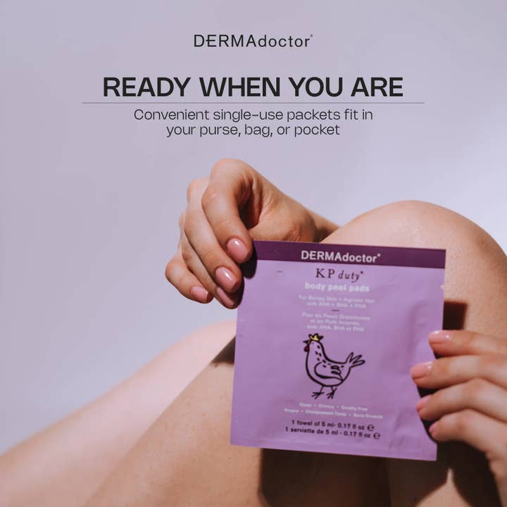 DERMAdoctor - Wholesale Huidverzachtende set - KP Duty Body Peel Pads voor hobbelige huid + ingegroeide haren 10 ct.7