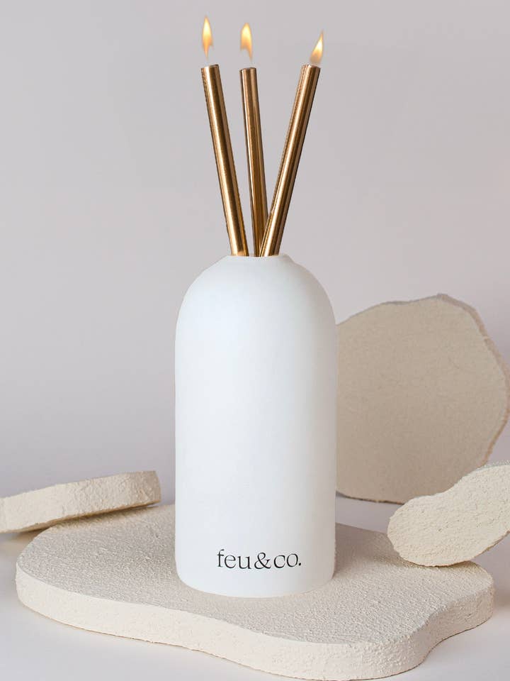 Everlasting Candle - Odorless for wholesale by Feu&Co.