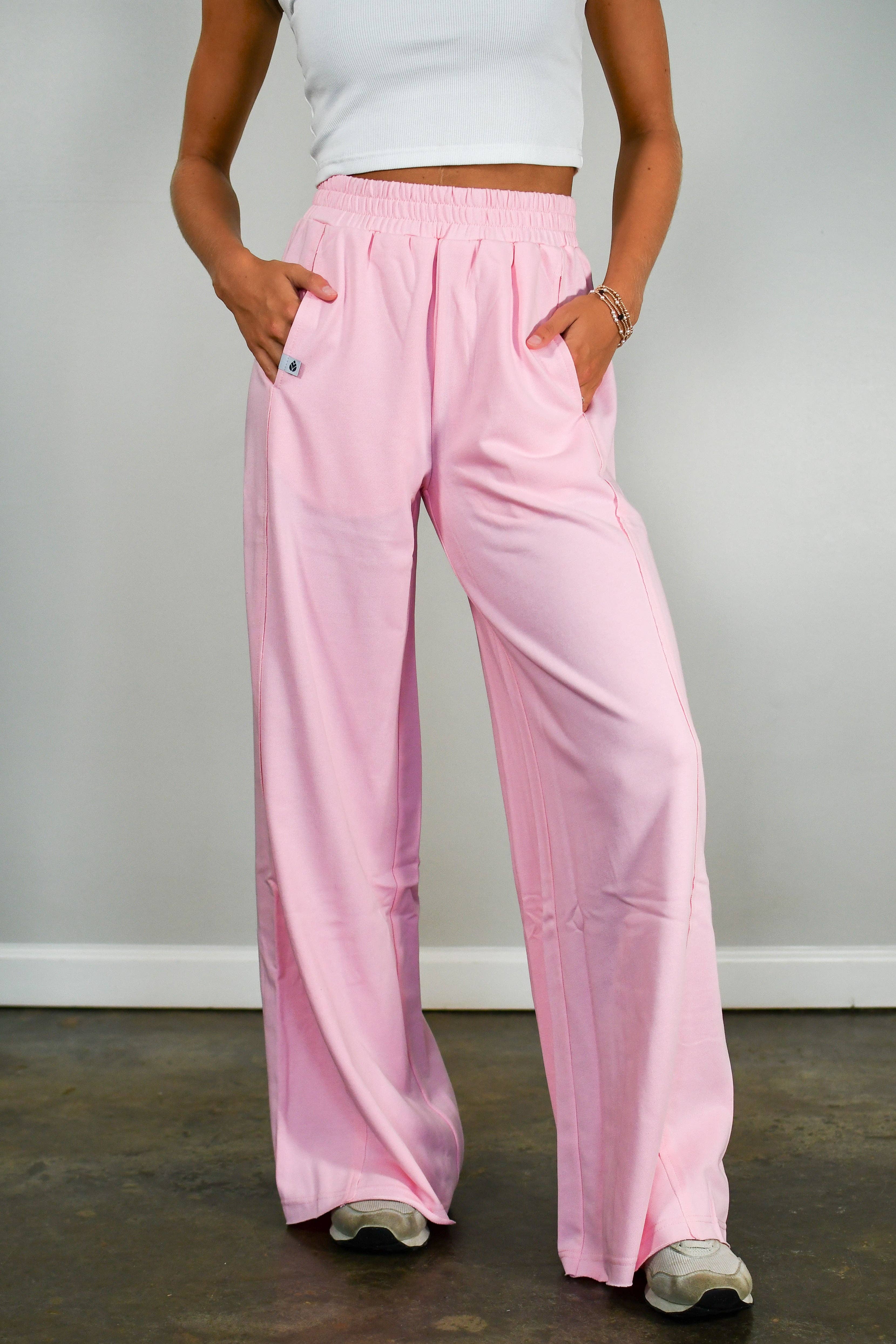 TooLooLah - Wholesale Lounge Sweatpants/Joggers - Women's - Sunset Studio Joggers - Pink1