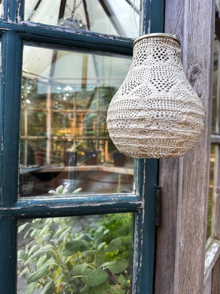 Allsop Home & Garden - Wholesale Outdoor/Lawn Light - Stella Bulb 8" Solar Lantern - Pearl Wave4