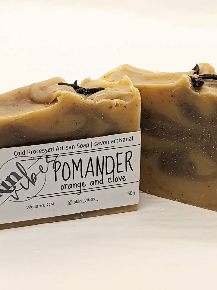 Pomander Artisanal Soap 150g for wholesale by Taste of Honey Canada