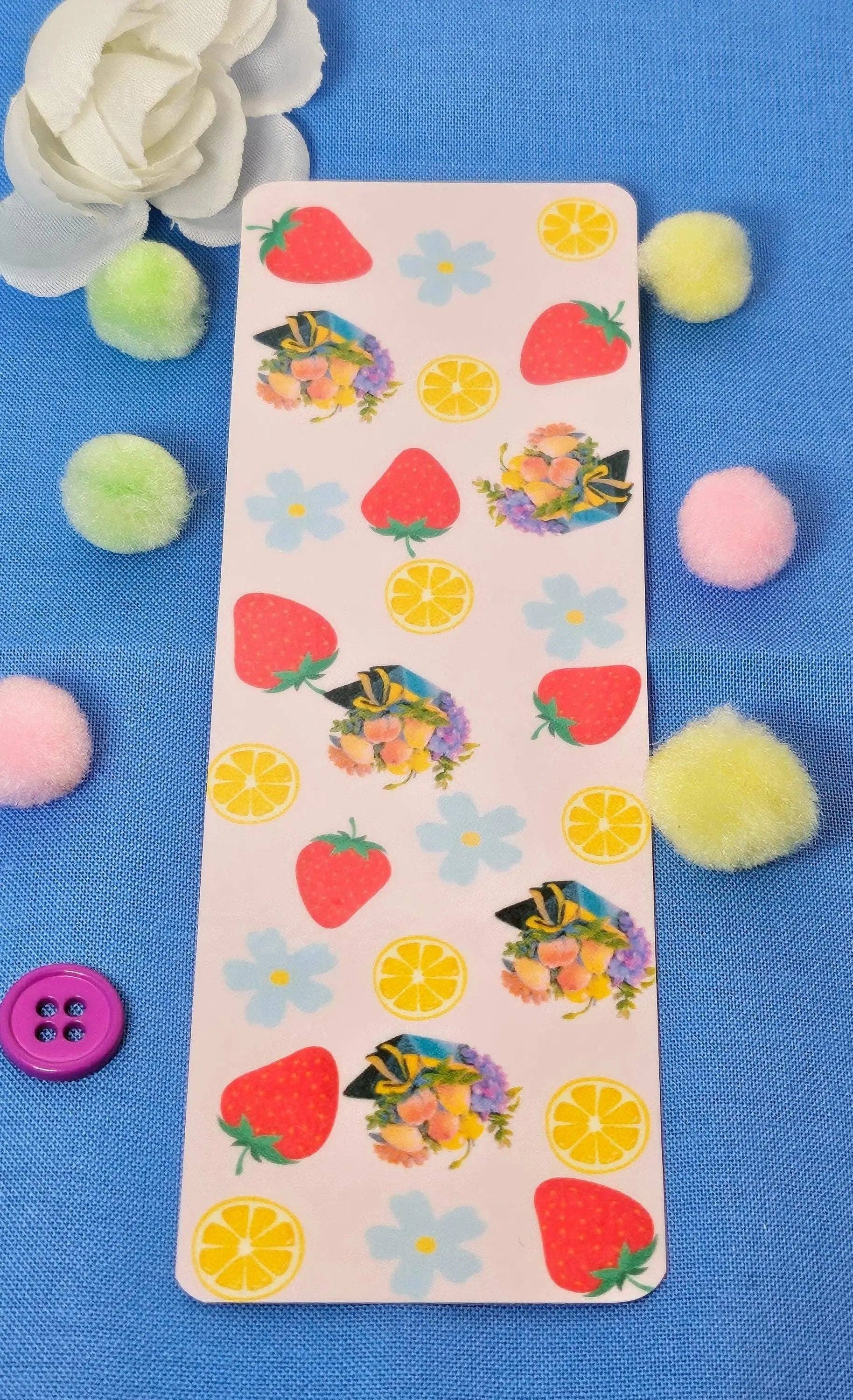 Autumnmist Boutique - Vendita all'ingrosso Segnalibro - Segnalibro Sogno ad Occhi Aperti con Cesto di Frutta3